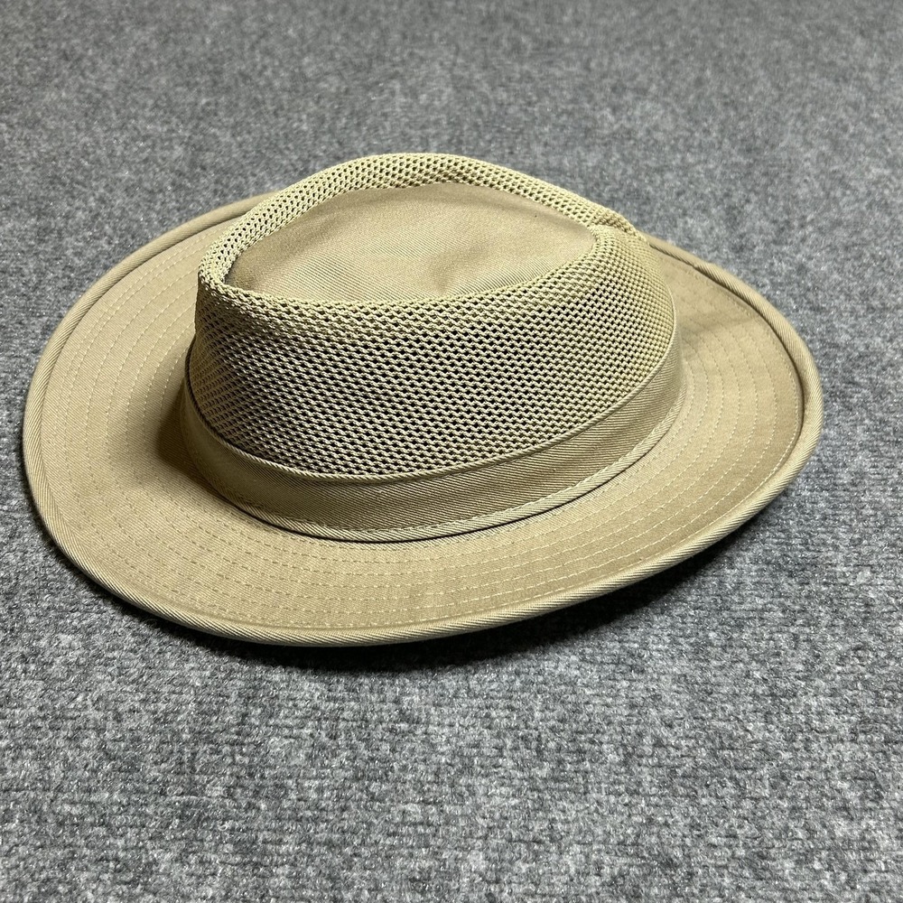 Henschel HHC Hat Safari Sun Mesh Vent Tan Large USA Made